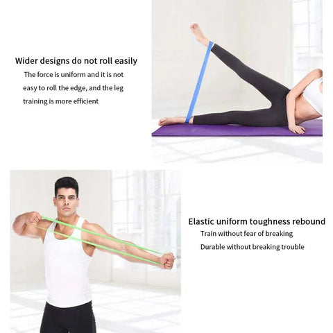 Yoga elastic band, resistance band, strength training, slimming and shaping, shoulder opening and back training Zen fit plus