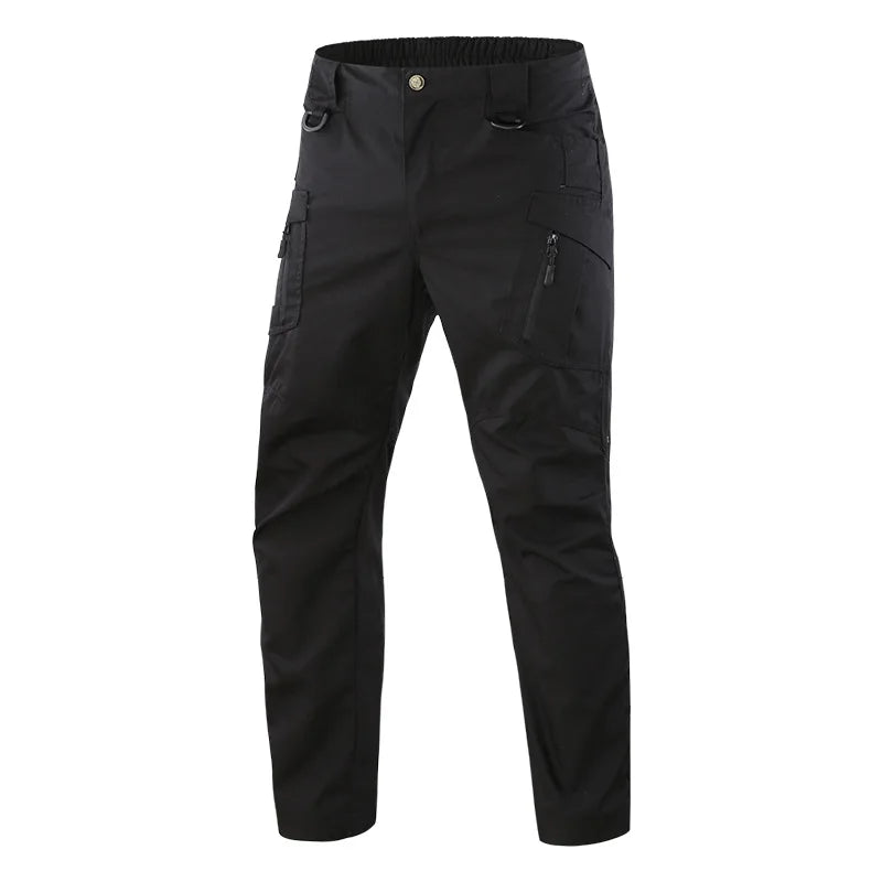 Men City Pants Cargo Trousers Multi-pocket Waterproof Wear-resistant Casual Training Overalls  Fat Cargo Quick Dry Pants Zen fit plus