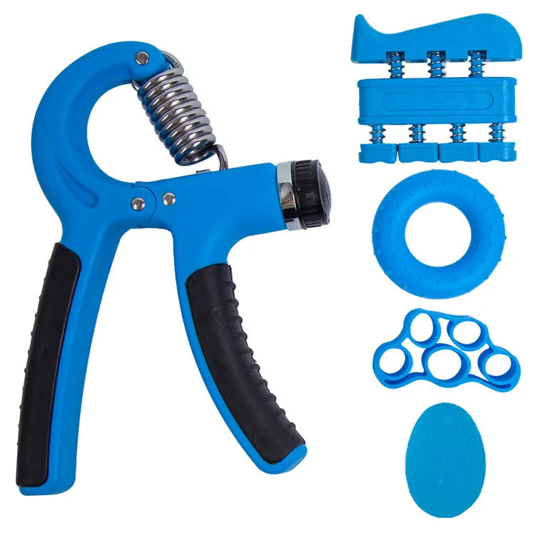 Hand Grip Strengthener Adjustable Resistance Men and Women Finger Massager Expander Workout Strength Muscle Wrist Gym Equipment Zen Fit Plus