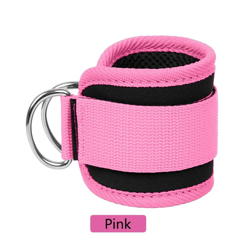 Fitness Ankle Straps Adjustable D-Ring Support Cuffs Gym Leg Excercises Training Workouts Sports Fit Guard Safety Abductors Zen fit plus