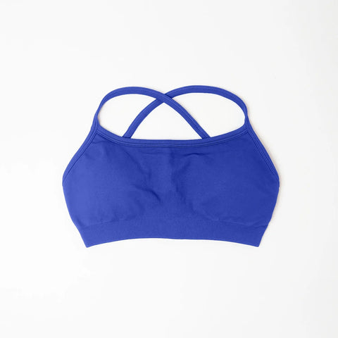 NCLAGEN Sports Bra Seamless Yoga Top Women Fitness Article Gym Active Wear Back Cross Workout Push-up Fitness Running Underwear Zen Fit Plus