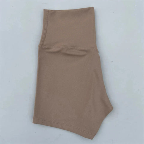 Solid Color tight Women Fitness Sport Short High Waist Yoga Short Legging Squatting Proof Comprehensive Training Jog AthletiC Zen fit plus