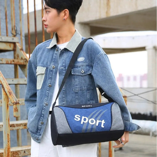 Gym Bag Men's Sports Fitness Accessories Small Training Handbag Women's Travel Male Shoulder Bolsas For The Weekend And Exercise Zen fit plus