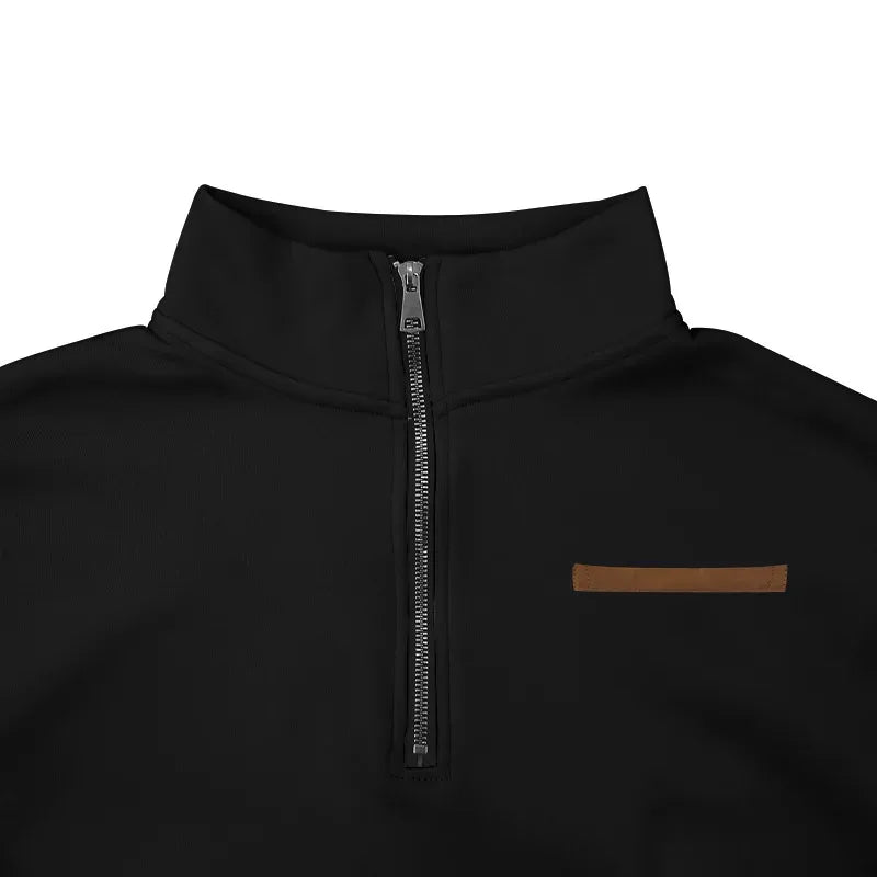 American autumn and winter heavy fleece long-sleeved men's sweater half zipper loose stand-up collar pullover men's sweater - Zen Fit Plus