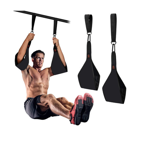 Adjustable Arm Hanging Ab Straps for Pull Up Bar Abdominal Muscle Building Core Strength Training Leg Raise Strap Home Gym Zen fit plus