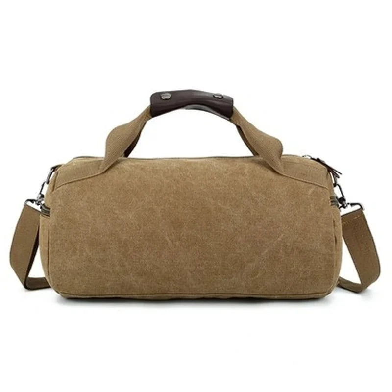 Male Canvas Sport Bag Durable Multifunction Handbag Men Training Gym Bags Women Fitness Shoulder Bag Outdoor Sporting Backpack Zen fit plus
