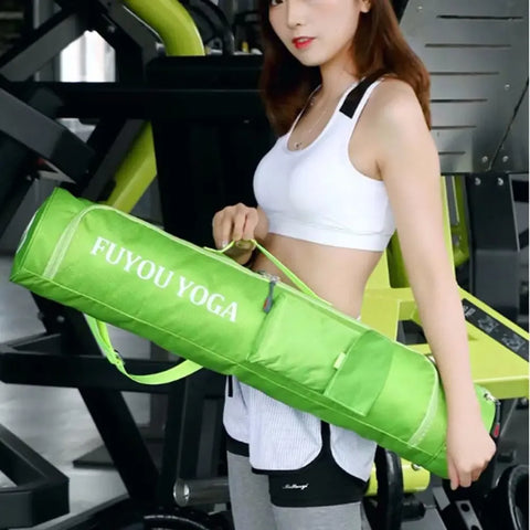 Gym Outdoor Large Capacity Waterproof Sports Bag Multifunction Pocket Yoga Mat Bag Carrier Knapsack Fitness Bag Yoga Mat Holder - Zen Fit Plus