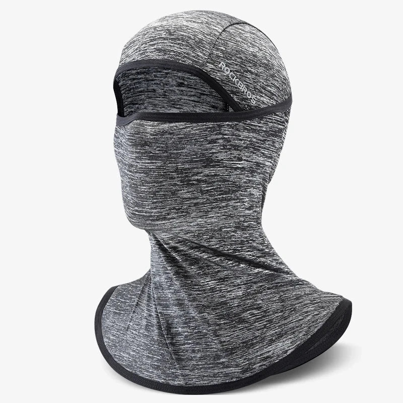ROCKBROS Summer Ice Silk Bike Caps Anti-UV Sun Protection Breathable Bicycle Bandana Scarf Sports MTB Road Full Face Mask Cap Zen Fit Plus