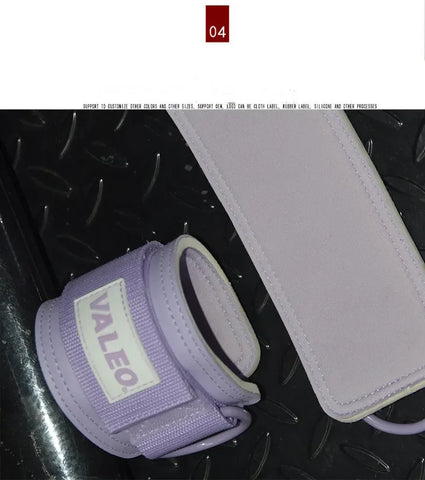 1Pcs Leather Fitness Ankle Straps Adjustable D-Ring Foot Support Cuffs Gym Leg Strength Workouts Pulley Buckle Sports Feet Guard - Zen Fit Plus