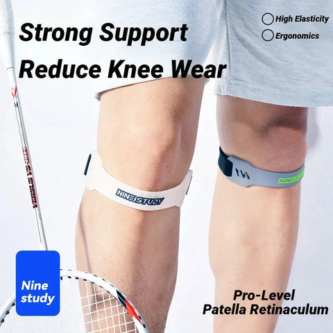 Adjustable PVC Knee Patellar Band Tendon Support Strape Brace Shock Absorption Compression Strap Pads Sport Protection Zen Fit Plus