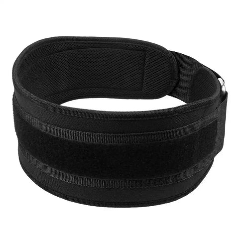 Weight Lifting Belt Back Support Workout Belt with Metal Buckle for Men Women Gym Squats Deadlifts Powerlifting Cross Training Zen Fit Plus