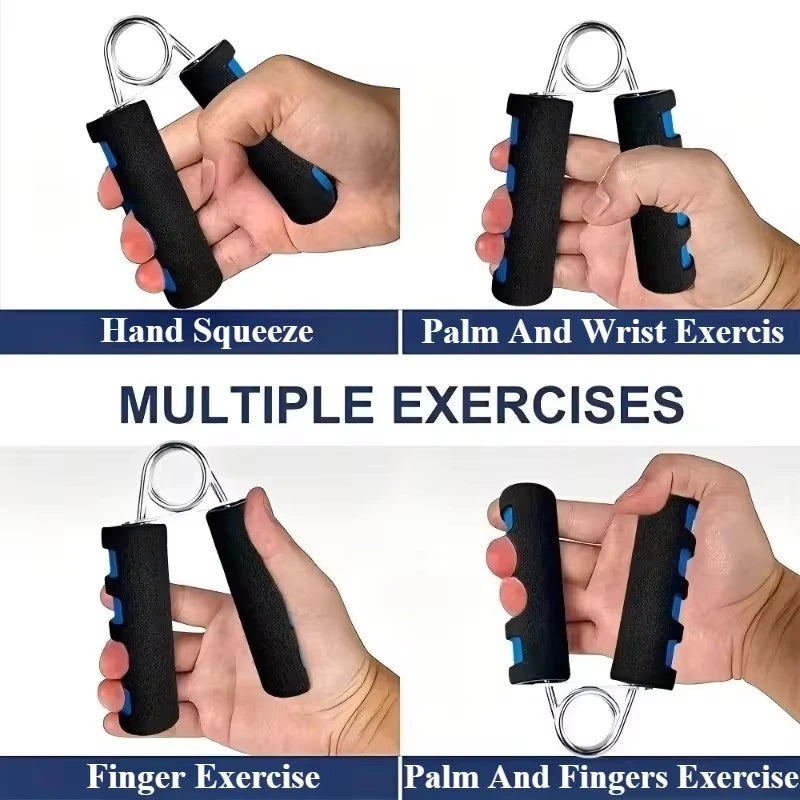 1pc Wrist Strength Trainer Spring Grip Finger Strength Trainer Sponge Forearm Enhancer Wrist Expander Exercise Muscle Trainer Zen Fit Plus