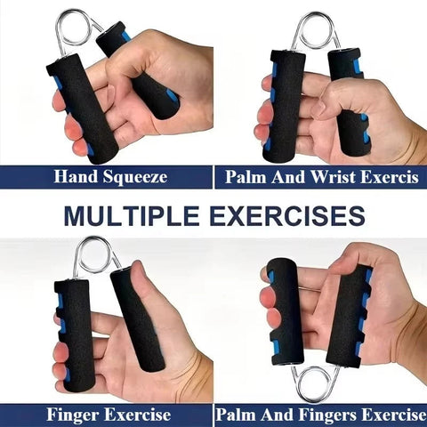 1pc Wrist Strength Trainer Spring Grip Finger Strength Trainer Sponge Forearm Enhancer Wrist Expander Exercise Muscle Trainer Zen Fit Plus