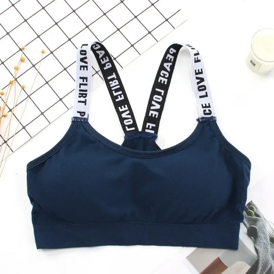 Women Sports Top Vest Sleeveless Bra Pads Lingerie Sexy Woman Push Up Beauty Bralette Wrap All-In-One Women's Tube Top Summer Zen Fit Plus