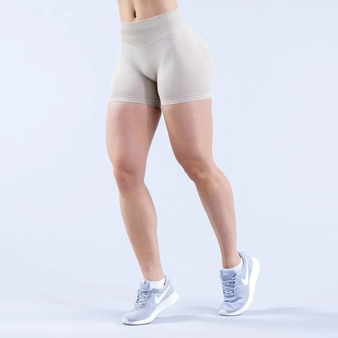 Summer High Waisted Yoga Shorts Fashionable and Sexy Running Fitness Pants Solid Color Yoga Leggings Zen fit plus
