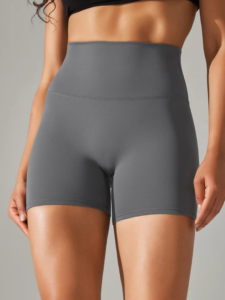 Women Sports Short Yoga Legging Shorts Squat Proof High Waist Fitness Tight Shorts Quick Drying Cycling Workout Gym Shorts Zen fit plus