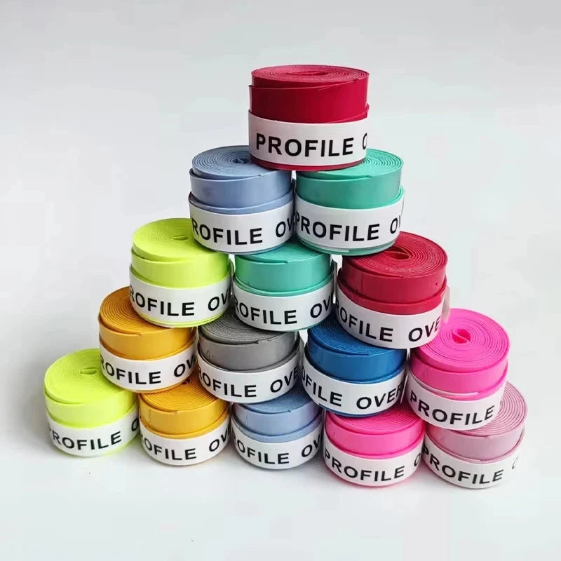 12Pcs Racket Overgrip Sweat Band Absorption Tennis Badminton Racket Hand Glue Tennis Grip Pu Non Slip Overgrip Fishing Rods Grip Zen Fit Plus