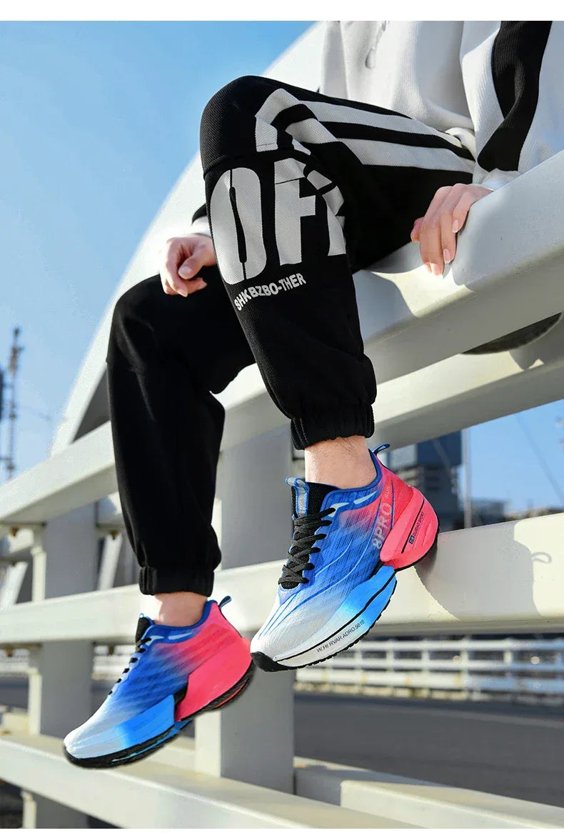 2025 NEW Men Sports Running Shoes Off Marathon Breathable Light Comfortable Women Athletic Sneakers Jogging Tenis Air Cushion - Zen Fit Plus