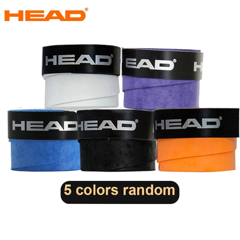 5Pcs HEAD Tennis Overgrip PU HEAD Tennis Racket Overgrip Absorption Grip Badminton Racket Handle Grip Tennis Grip Padel Tape Zen Fit Plus