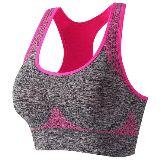 Women's Workout Sports Bras Fitness Backless Padded Ivy Low Impact Bra Yoga Crop Tank Top Zen fit plus