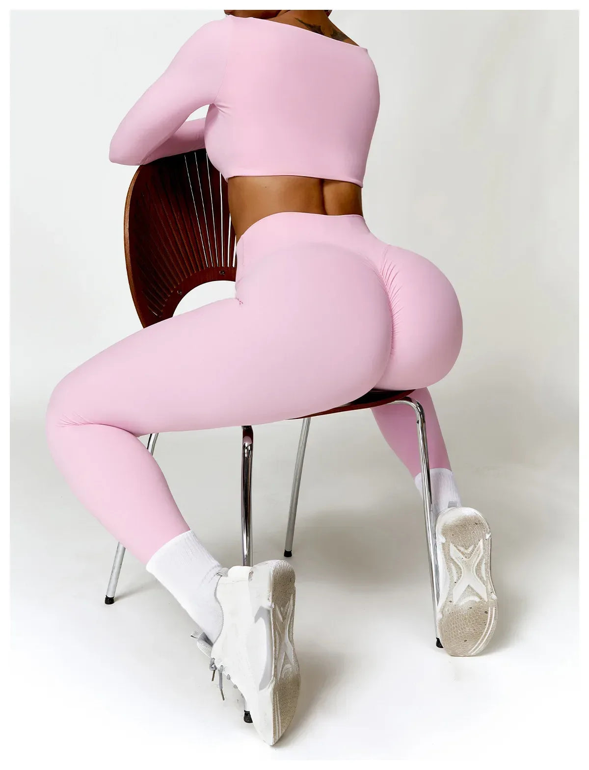 Yoga Suit Sports Set Women Quick-Drying Gym Set Women Tracksuit Running Workout Long Sleeve Sports Shirt Yoga Clothing - Zen Fit Plus