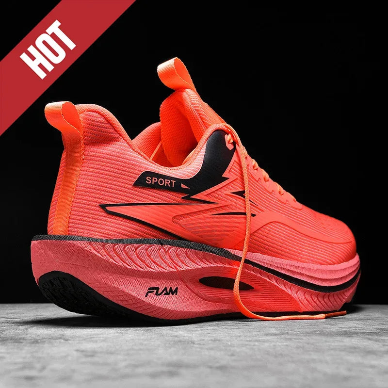 Men Sports Running Shoes Marathon Air Cushion Breathable Lightweight Comfortable Women Outdoor Athletic Sneakers Jogging Tenis - Zen Fit Plus