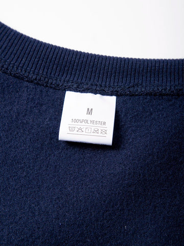 Men's Crew Neck Sweatshirts Solid Color Sweatwear Spring Outdoor Casual Daily Long Sleeve Pullover Hoodie Man Sportswear - Zen Fit Plus