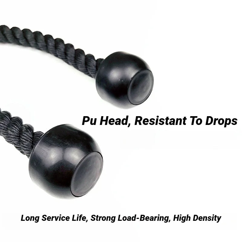 Biceps Training Gantry Frame Equipment Double Head Pull Rope Gym Accessories Triceps Lower Press Handle Tricep Laterals Muscle Zen fit plus