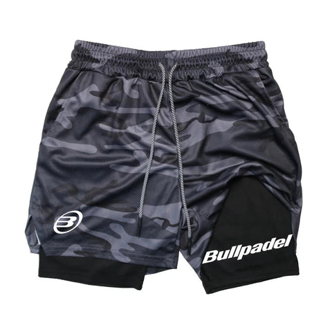 New Men's Padel Sport Shorts Summer Male Breathable Tennis Shorts Quick-Drying Badminton Trousers Outdoor Running Sportwear Zen fit plus