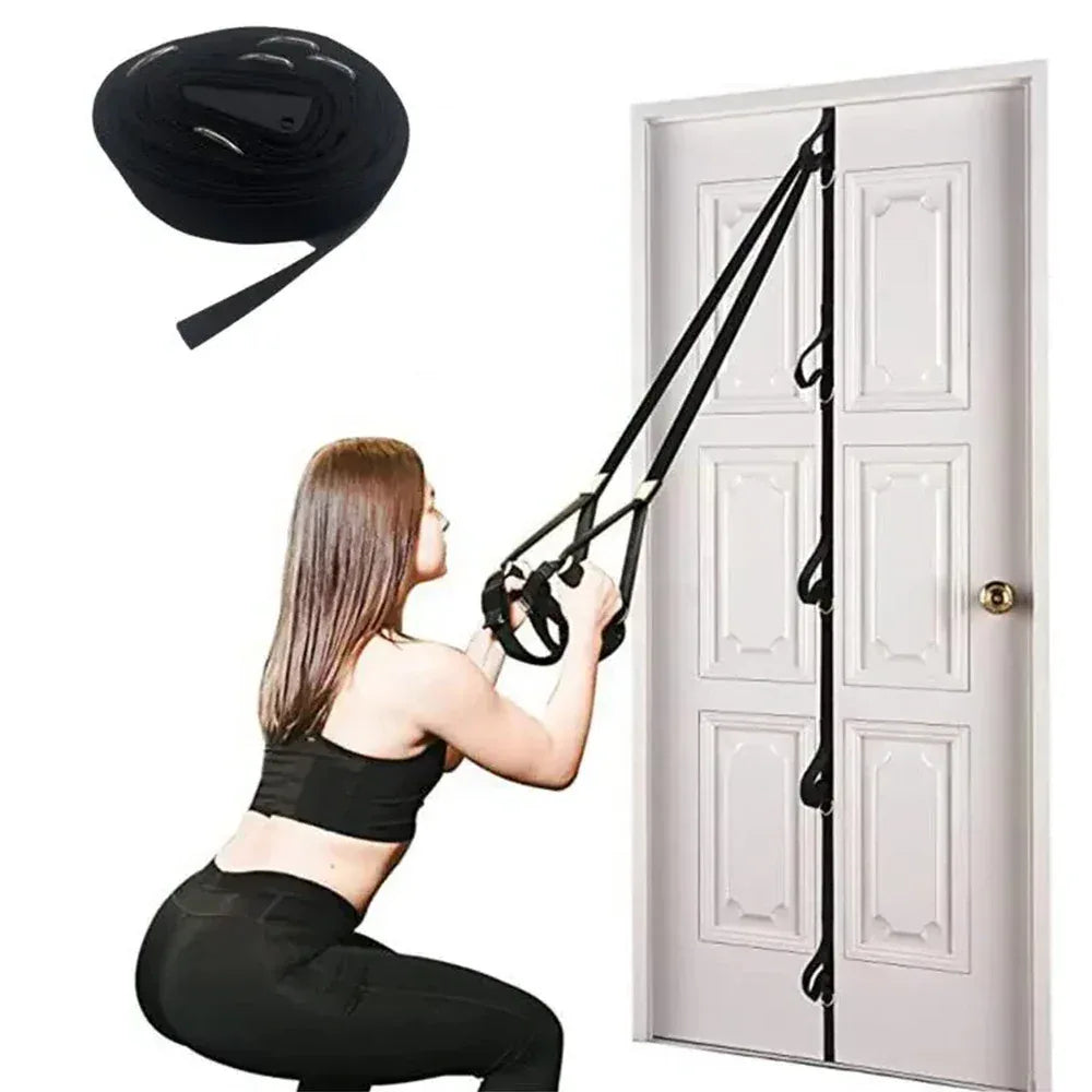 Upgrade Door Anchor Strap for Resistance Bands Exercises Anchor Gym Attachment for Home Fitness Portable Door Band Resistance - Zen Fit Plus
