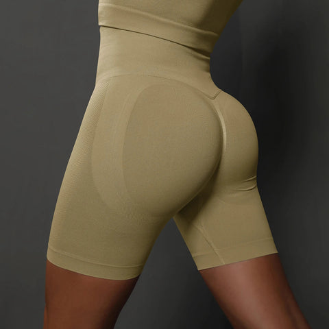 Seamless Shorts for Women Yoga Shorts Push Up Booty Workout Gym Shorts Fitness High Waist Sports Short Women Clothing Zen fit plus