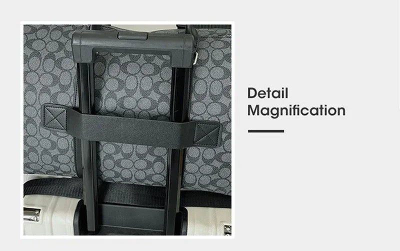 PU Leather Gym Bag Travel Totes Duffle Women Sports Fitness Business Casual Luggage Handbag Outdoor Shoulder Weekend Bag for Man - Zen Fit Plus