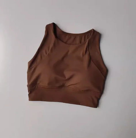 All-in-one Shock-proof Compact Sports Vest Running Breathable Full-cup Yoga Vest Gym Clothing Summer New Fitness Bra Zen Fit Plus