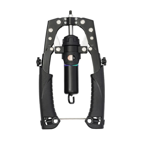 Hydraulic Power Twister Spin Button Arm Blaster Forearm Workout Equipment Adjustable 22-440lbs for Arms, Legs, Biceps, etc - Zen Fit Plus