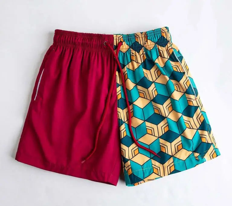 Anime Casual Shorts Men Women Manga Cartoon Sports Gym Shorts Fitness 3D Print Quick Dry Mesh Board Shorts Summer Male Zen fit plus