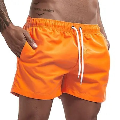 Men's Swim Shorts Swim Trunks Quick Dry Board Shorts Bathing Suit Breathable Drawstring With Pockets for Surfing Beach Summer Zen fit plus