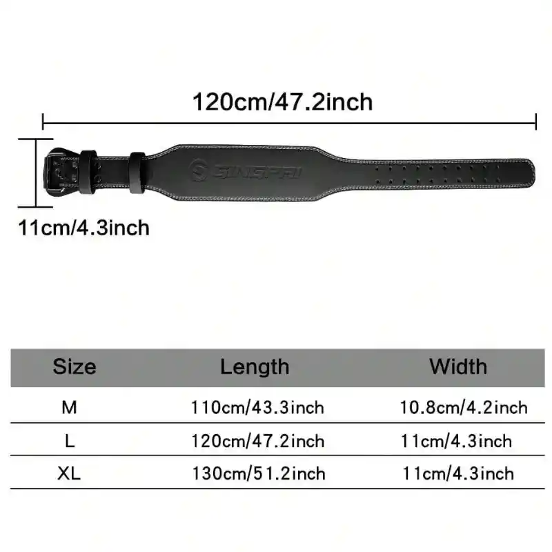 10cm Width Fitness Leather Belt Squat Hard Pull Waist Training Sports Waist Protective Gear Weightlifting Fast Buckle Belt Zen Fit Plus