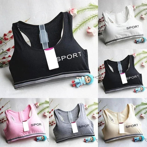 Fitness Sports Bra Women Shockproof Sexy High-Intensity Yoga Bra Bralette Running Gym Vest Cotton Underwear Fashion Sports bra - Zen Fit Plus