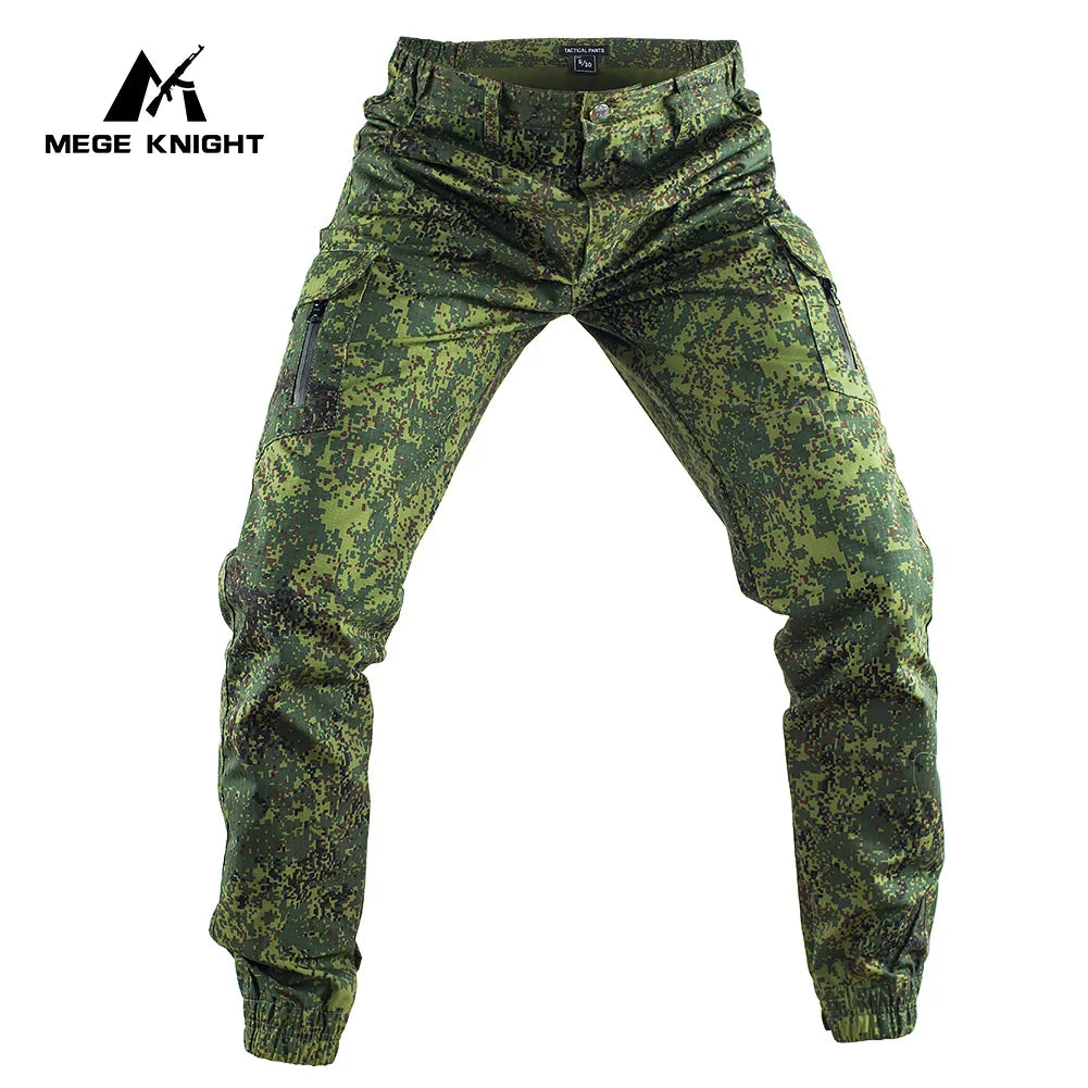 Mege Tactical Joggers Outdoor Ripstop Cargo Pants Working Clothing Hiking Trousers Men's Streetwear Zen fit plus