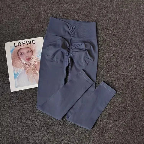 High-end Yoga Pants Women Fitness Leggings High elastic Sports Pants Push UP Tights Running Leggings Breathable Gym Leggings - Zen Fit Plus