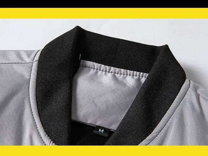 Man Leisure Jacket New Spring Autumn Solid Color And Comfortable Zipper Style Fashion Windproof Jacket - Zen Fit Plus