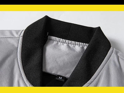 Man Leisure Jacket New Spring Autumn Solid Color And Comfortable Zipper Style Fashion Windproof Jacket - Zen Fit Plus