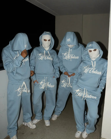 Loose Casual Tracksuit Sports Suit Men Women Fashion Cotton Hoodie Sweatpants Two Piece Set Y2K Harajuku Street Sweatshirt Suit - Zen Fit Plus