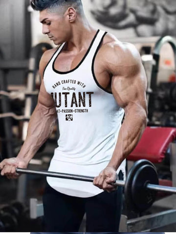 Summer New Fitness Sports Tank Top for Men's Quick Drying, Breathable and Stretching Sleeveless T-shirt Fashion Men's Sweetheart Zen fit plus