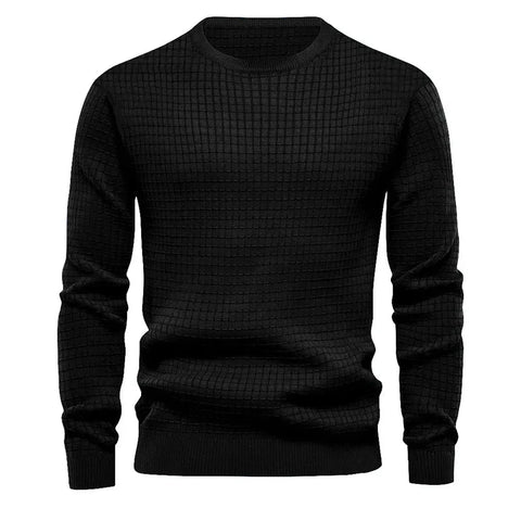 New Men's Crew Neck Sweatshirts Solid Color Large Sweatwear Spring Outdoor Jogging Tops Zen Fit Plus