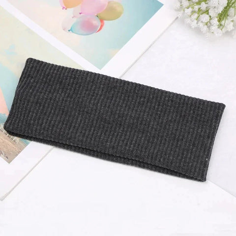 Sports Cycling Wash Face Hairbands Soft Korean Cotton Knitted Headband For Women Girls Bandanas Fashion Hair Accessories Zen Fit Plus