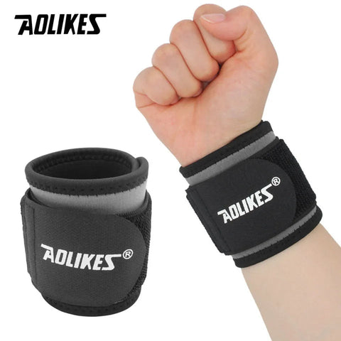 AOLIKES 1PCS Wrist Compression Strap and Wrist Brace Sport Wrist Support for Fitness,Weightlifting,Carpal Tunnel Arthritis Zen fit plus