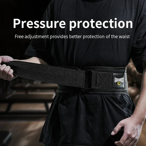 GOUNOD Weight Lifting Belt Back Support Workout Belt Gym Squats Deadlifts Powerlifting Cross Training For Men Women - Zen Fit Plus