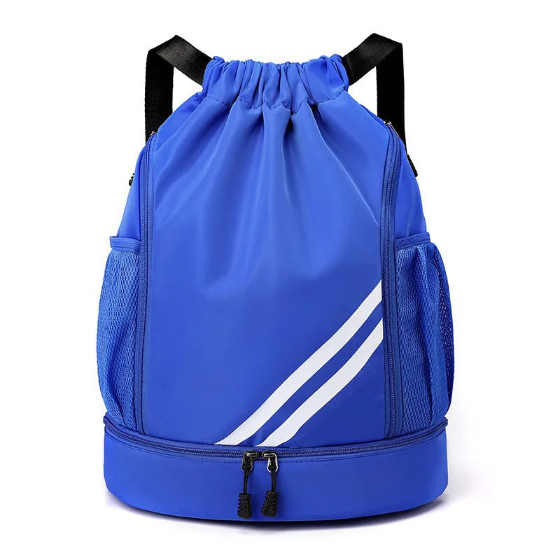Fitness Gym Bag Backpack Women Men Basketball Backpack Outdoor Soccer Football Storage Bags Training Drawstring Sports Knapsack Zen fit plus