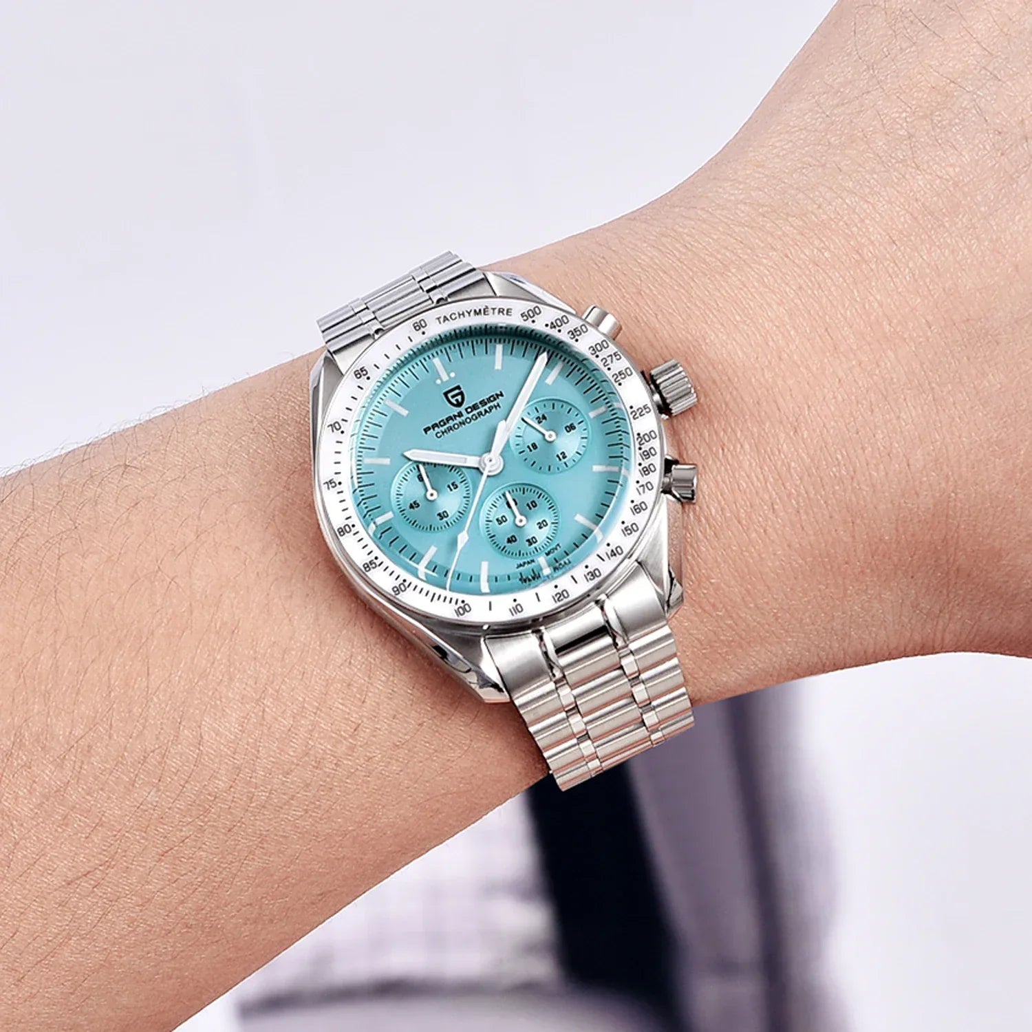 VK63 Chronograph Waterproof Mens Watches